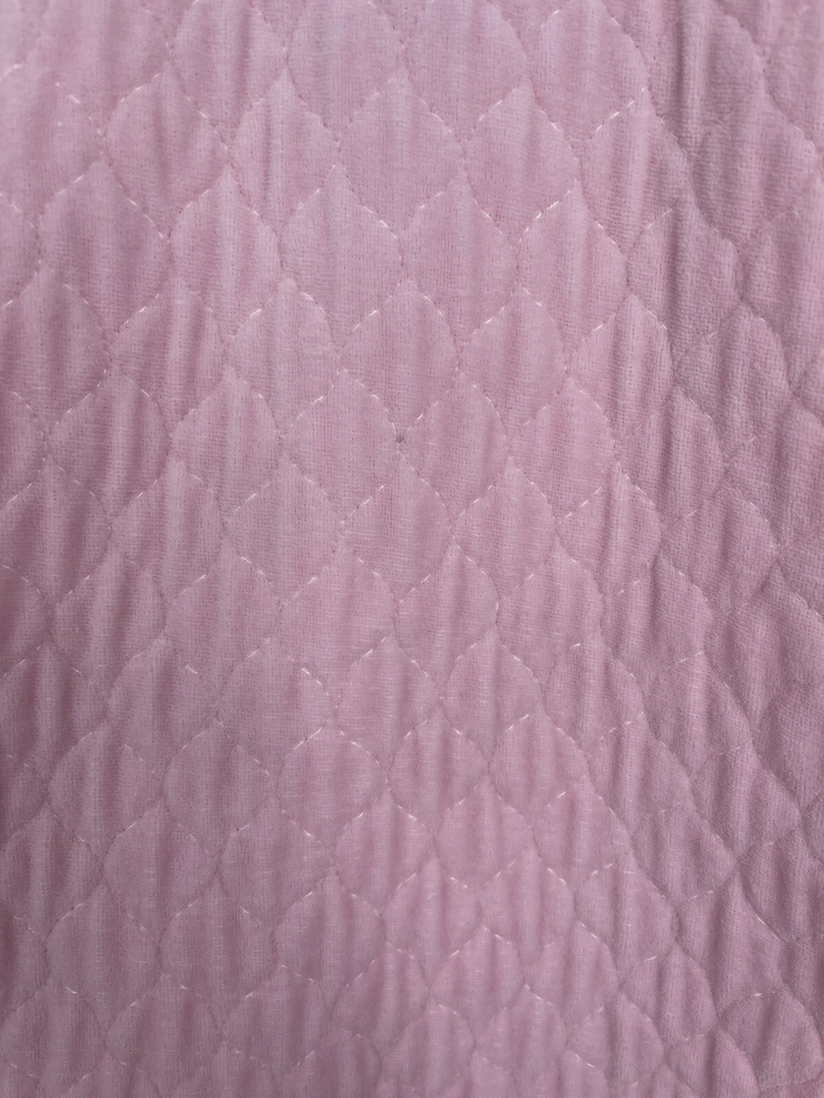ARIEL Quilted Robe House Coat pink Women’s Size large Vintage 3/4 zip pockets