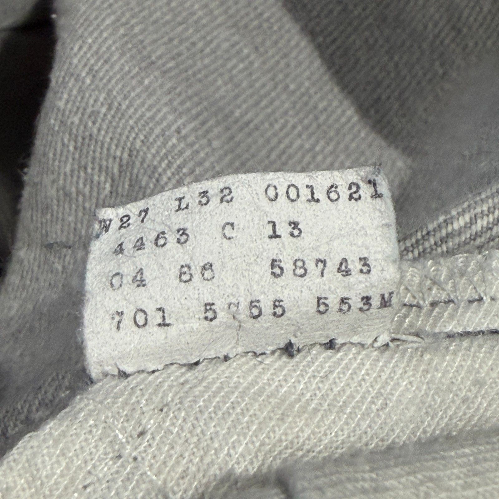 Vintage 70s Levi’s 701XX Student Fit Button-Fly Jeans Women’s Sz 27×32 Grey