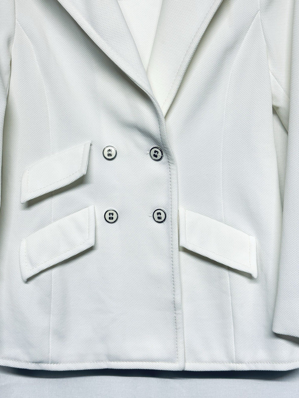 Vintage Bleyle for Hooper White 2 Button Blazer West Germany S / M