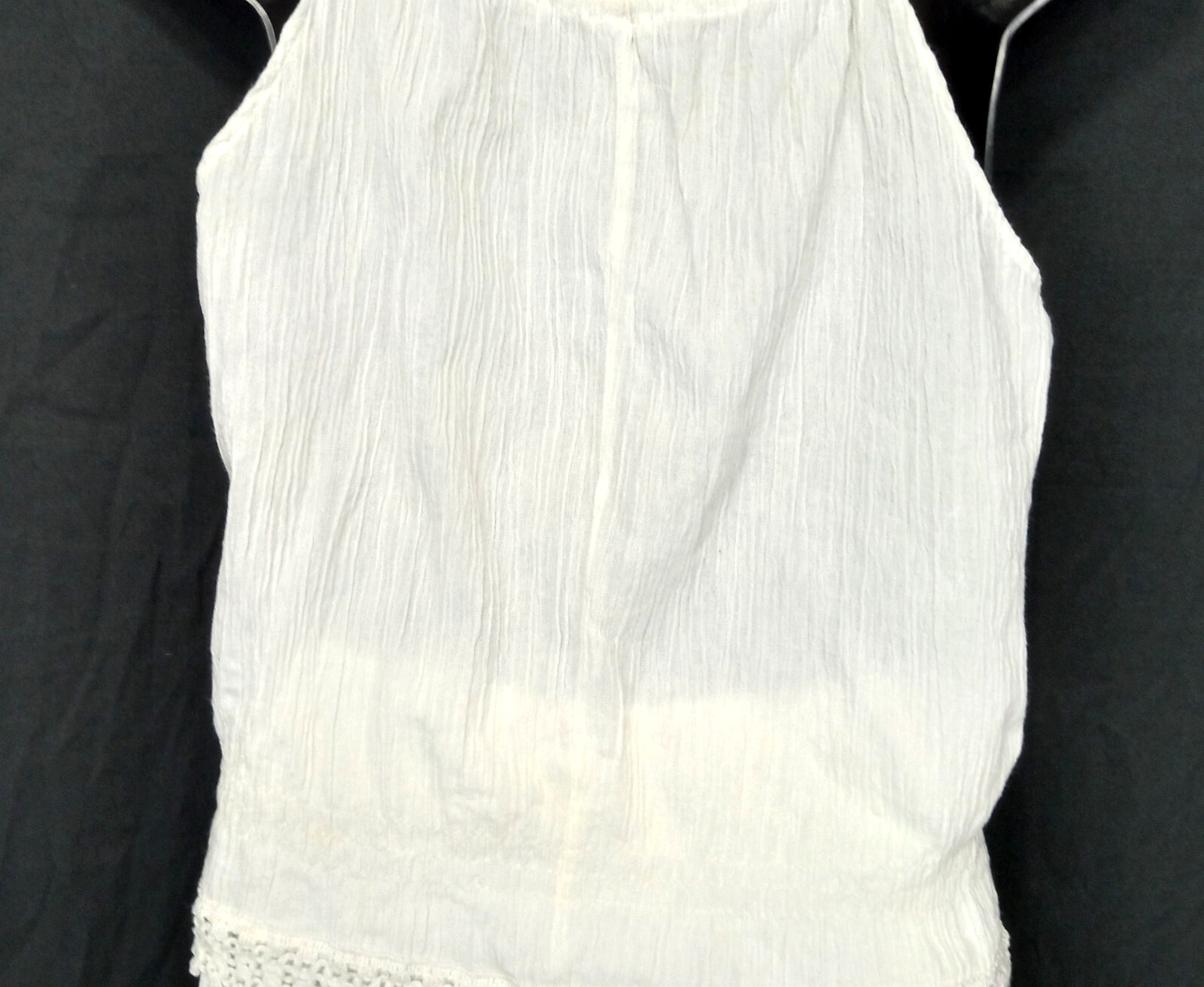Mediterranean VTG Embroidered Floral & Fringes Women’s Outfit skirt top scarf