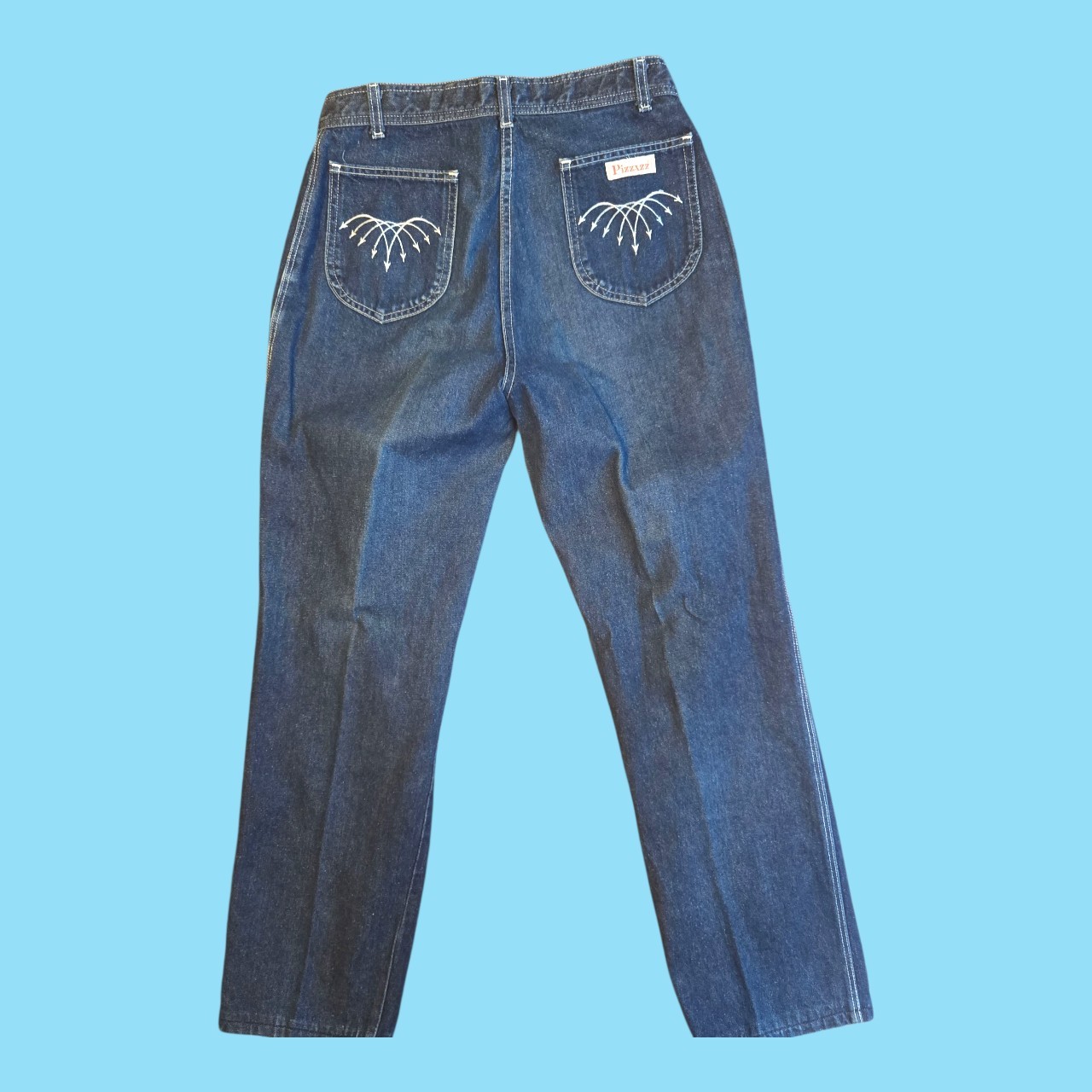 Vintage Pizzazz New York Paris Jeans High Waist Sz 16 60s 70s