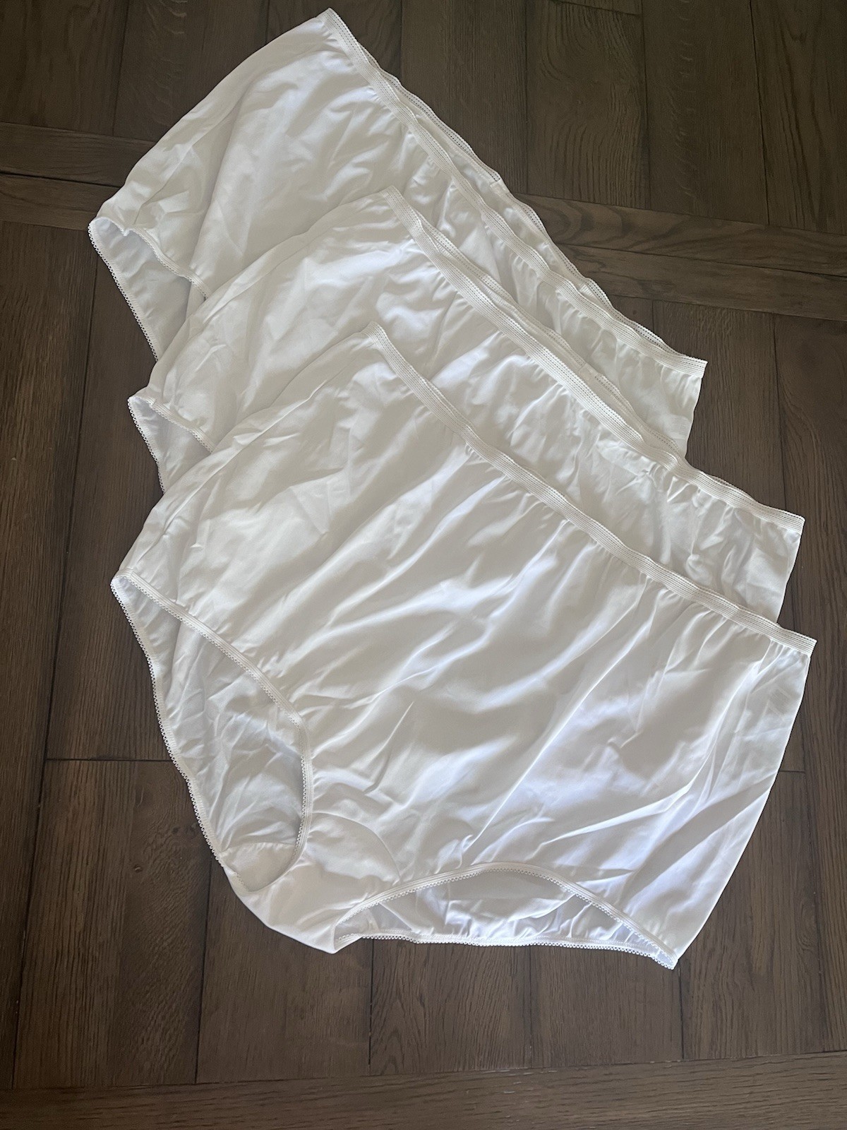Vintage Sz 13 NEW 3 Pair SEARS Granny Panties Pillow Tab Hips 57-60