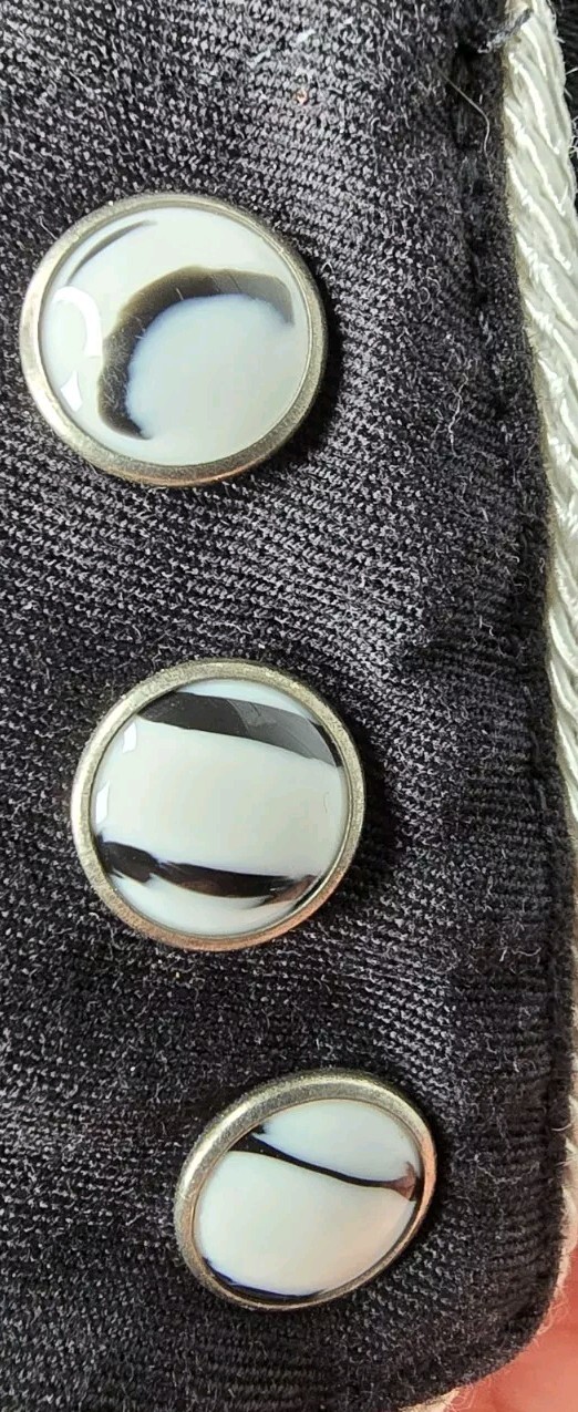 Panhandle Slim Western Pearl Snap Embroidery Black Shirt Rodeo Women Sz L USA