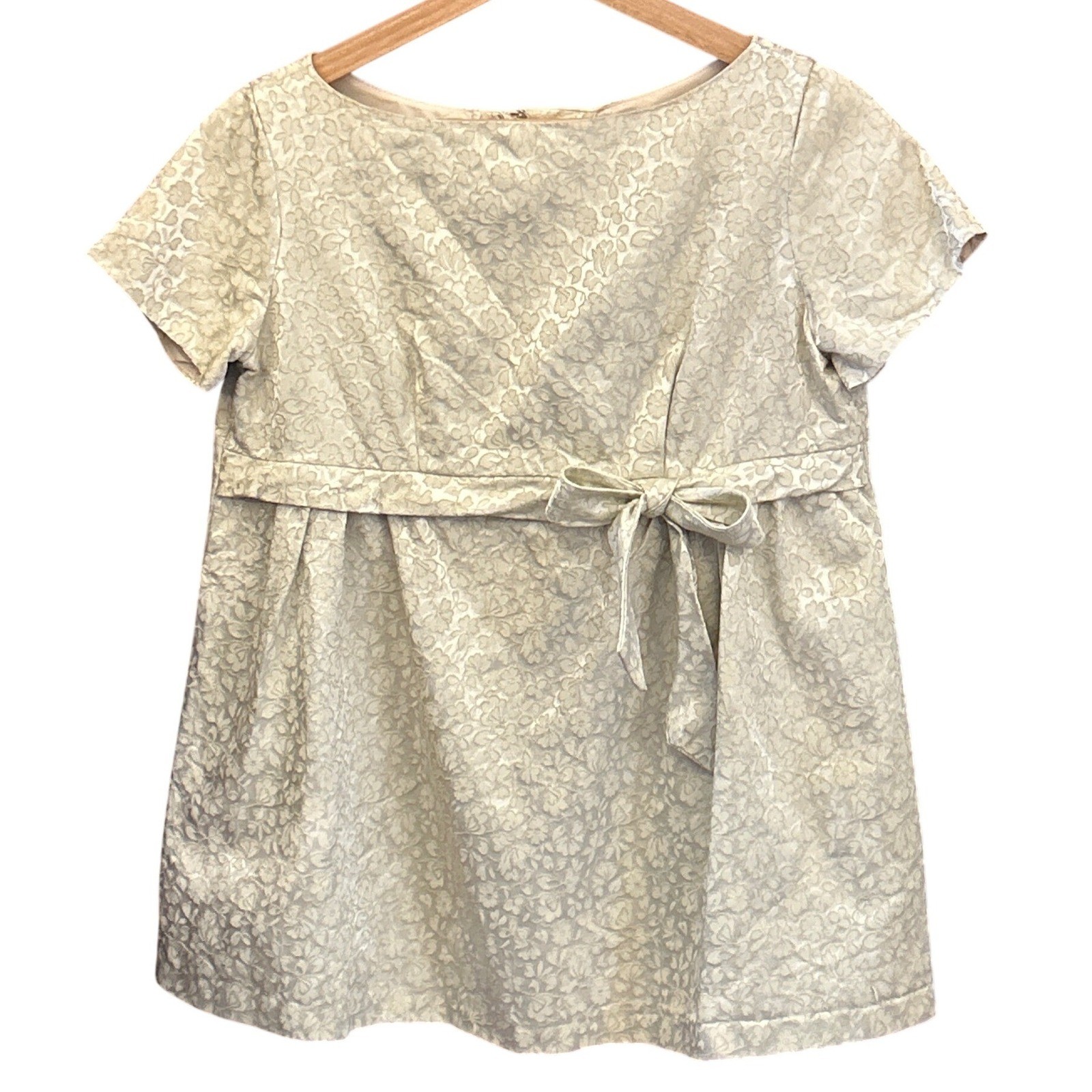 60s Starr Maternity Separates Blouse Brocade Regencycore Coquette Holiday
