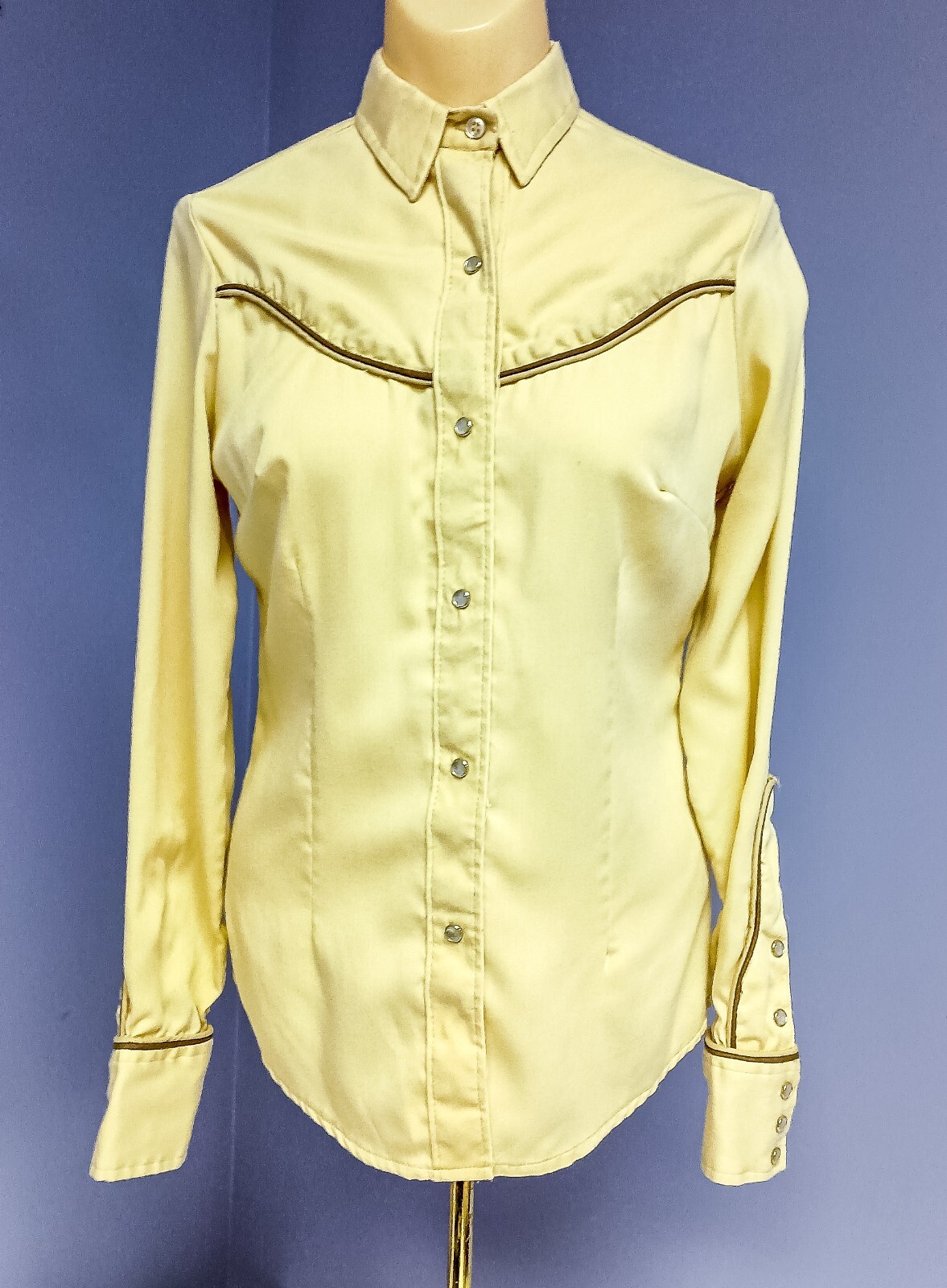 Western Cowgirl Outfit 3Pc Vtg 60’s-70’s Br/Tan Fringed Pant Shirt & Jacket SM