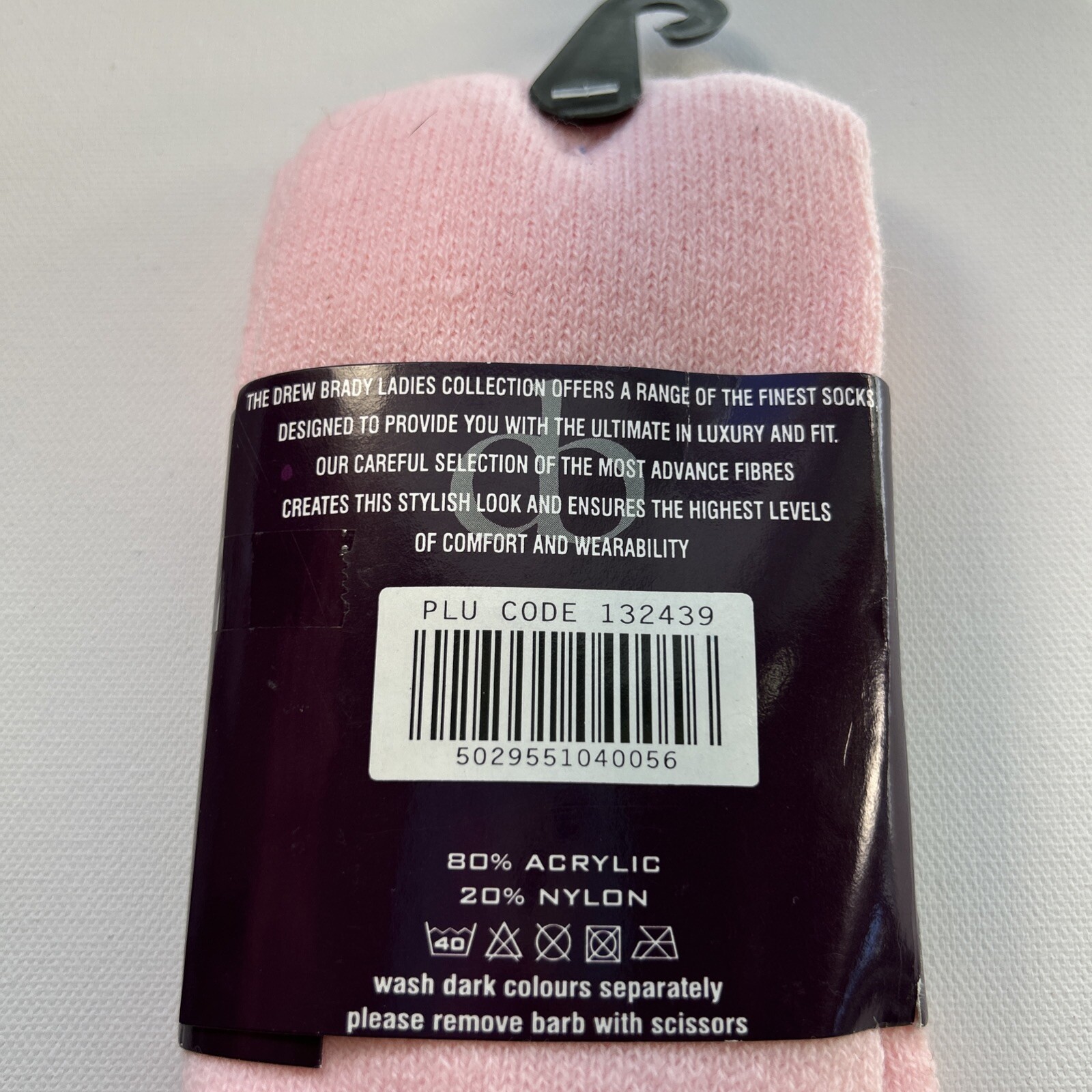 Women’s VTG Socks Drew Brady Sleepers USA 90s Crew Bedsocks Brushed Inside 7-9