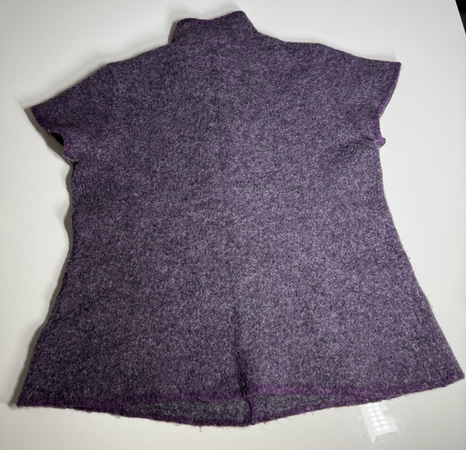 Eileen Fisher Sweater CARDIGAN Top Purple SZ M