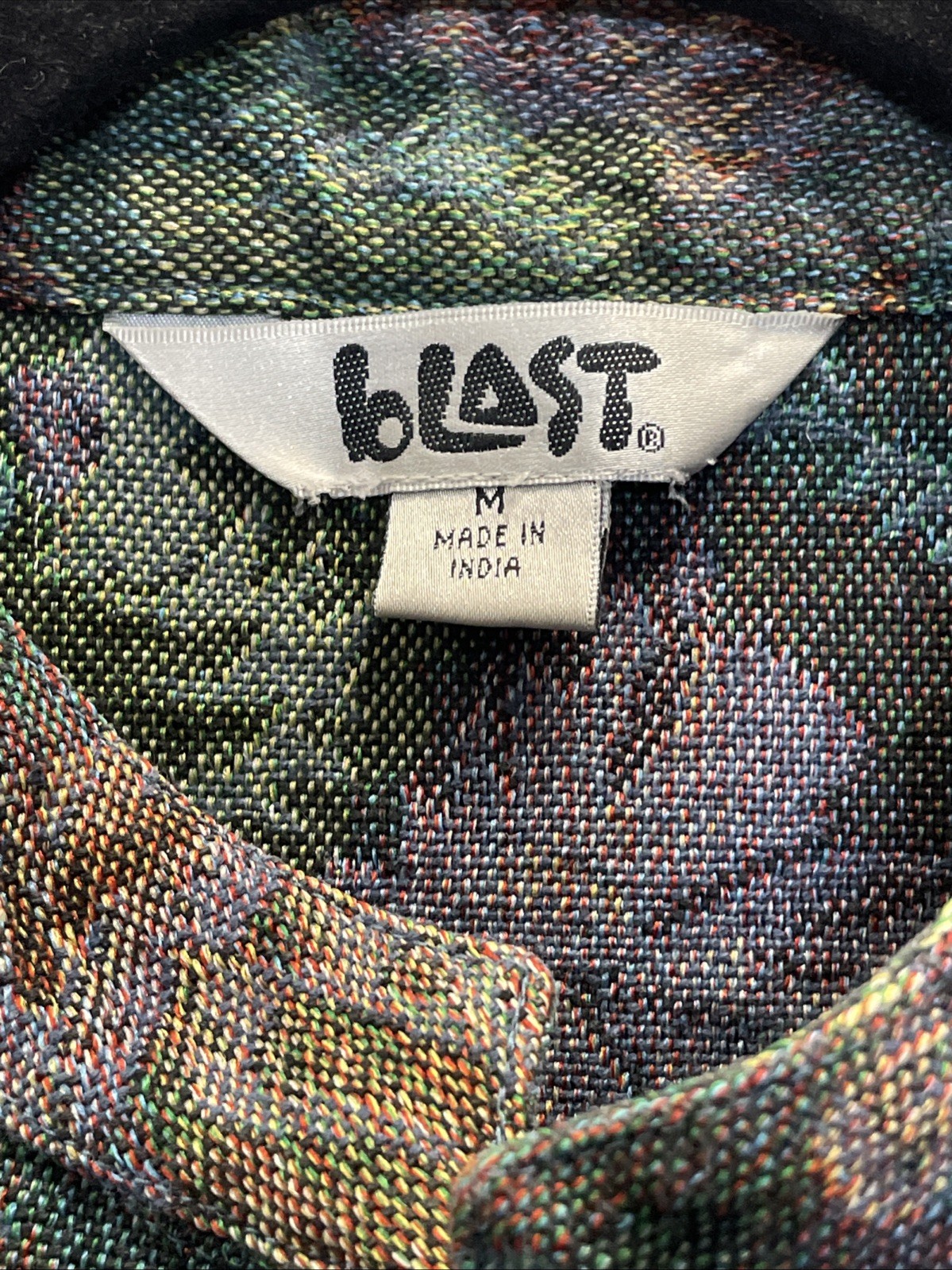 Vintage, BLAST, Tapestry Floral Jacket, (M), India, Late 80s/Early 90s, Boho