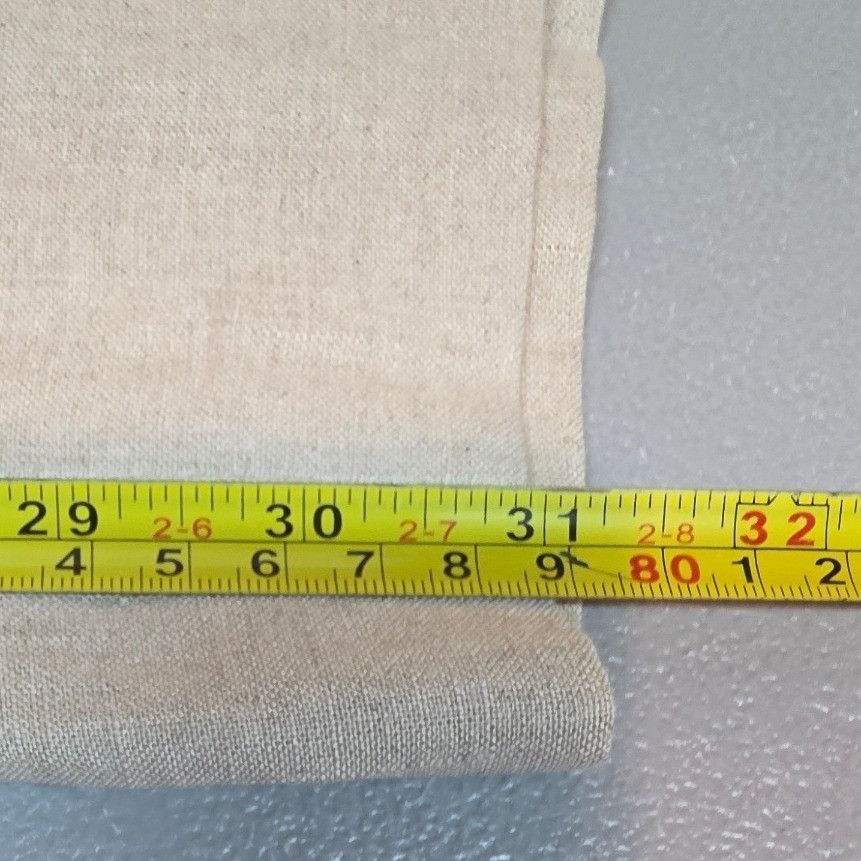 Eddie Bauer Women 16 Vintage 100% Linen High Rise Straight Leg Pants in Flax NWT