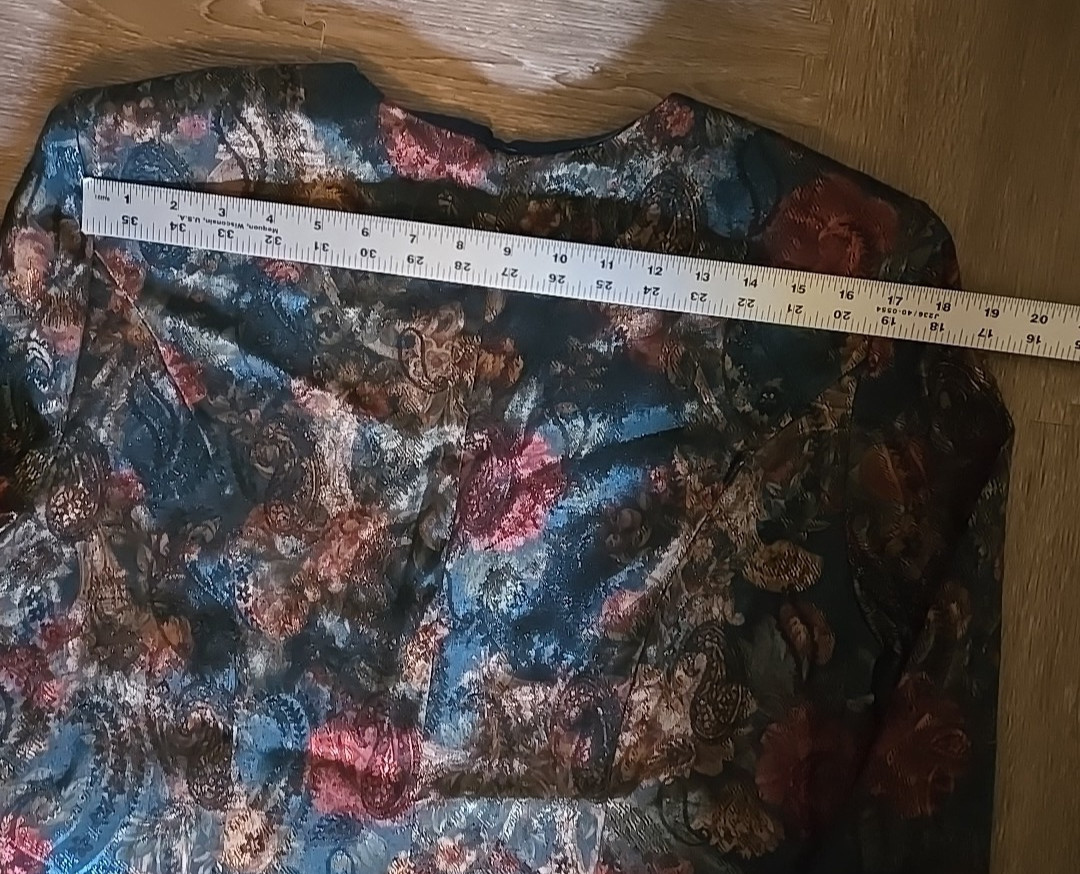 Vintage Just In Thyme LTD Floral Tapestry Blazer | Size 12 | 90s Grannycore