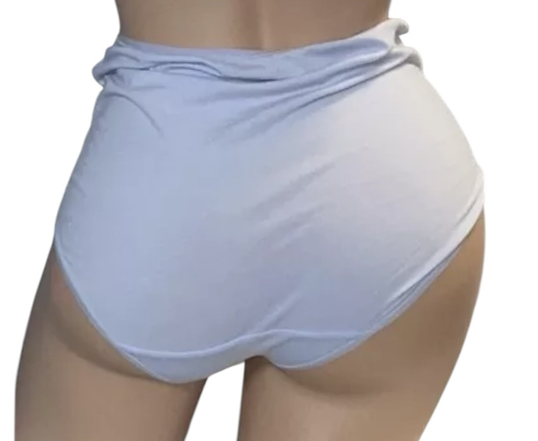 Lot of 3 Felina Purple Blue & Black Silky Smooth High Waisted Panties Womens L