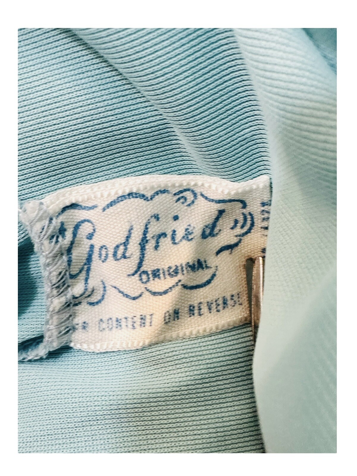 Vintage Godfried Nightgown Women’s 38 Sleepwear Lingerie Dress Nylon Lace 60s