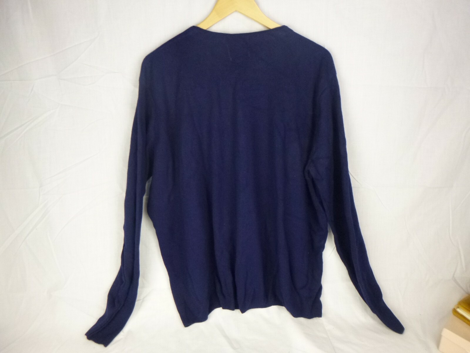NWT NOS Vtg Sherry Gale Blue Cardigan Sweater 100% Turbo Orlon 3X Sz 60 Volup