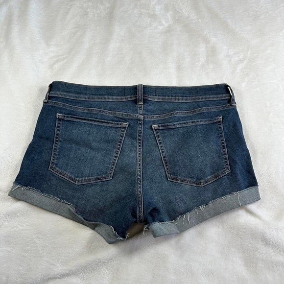 Hollister blue denim distressed shorts Y2K vintage mcblin