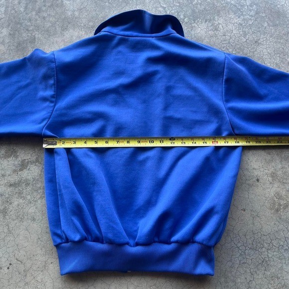 Vintage blue McGregor blue zip up track jacket Large