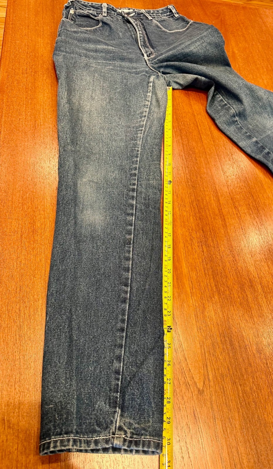 Jou Jou Vintage 90s Denim Blue Jeans Women’s Size 9-10 – Retro New Wave Glam!