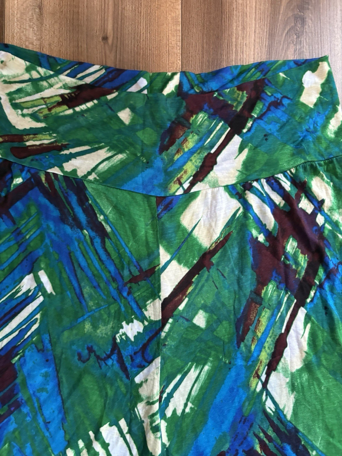 Chokolate Vintage Hippy Chic Plaza Pants Sz 1X Halloween Costume Retro