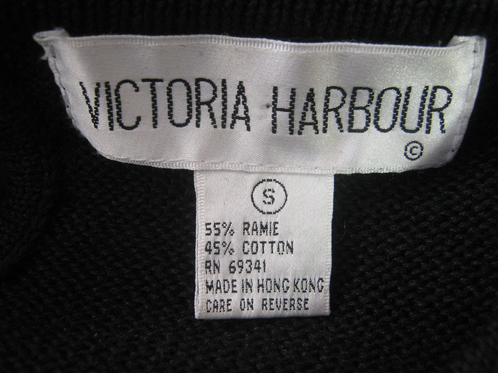 VTG Victoria Harbour Sweater Size Small Sequins Trophy Glam Evening
