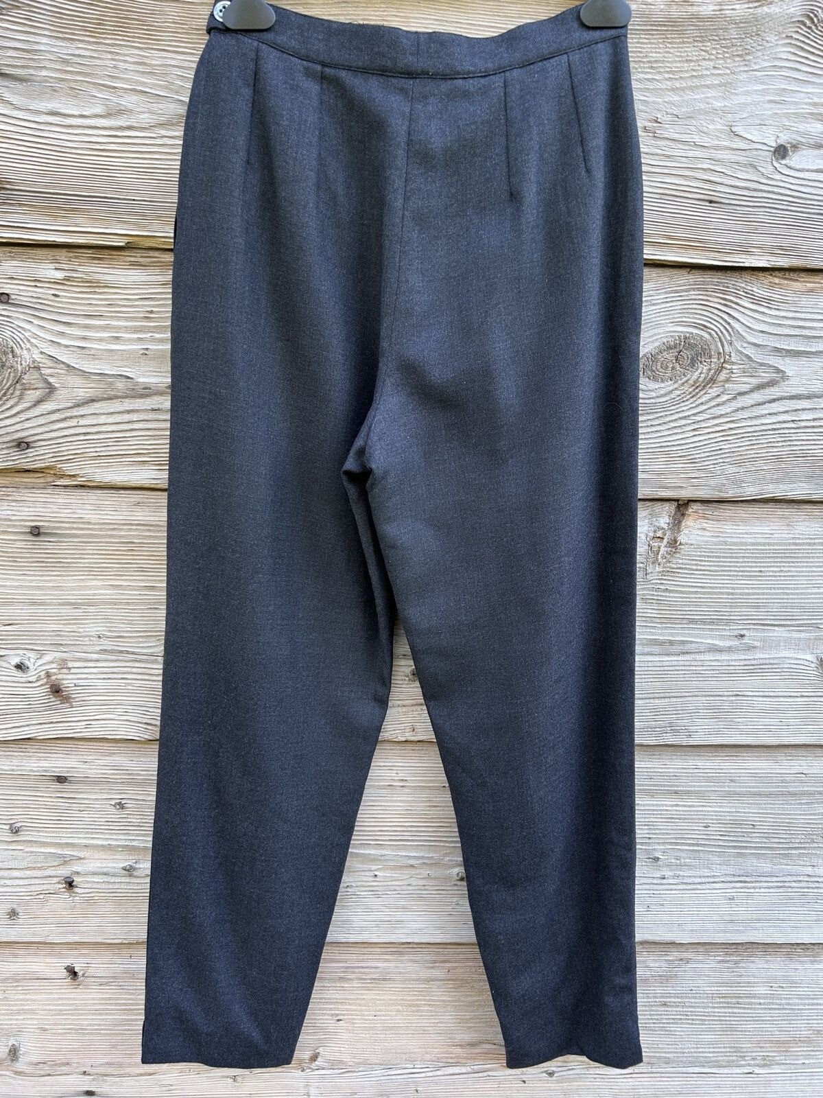 80s Vintage Loewe Madrid 1986 Wool Casual Trousers Pants Size 40