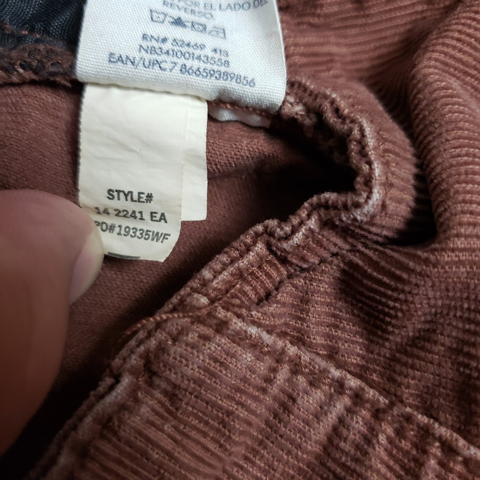 NOBO Corduroy Flare Pants Brown Dark Academia Y2K Preppy Old Money Ivy League 10
