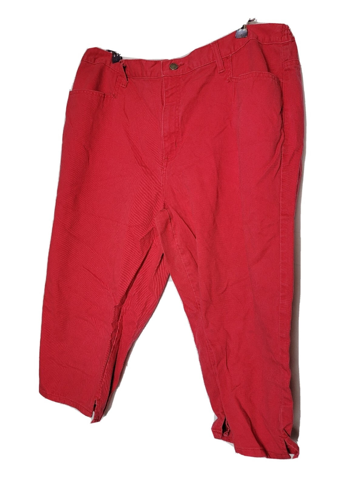 Vintage Womens Jeans 22W Delta Burke JeansWear Red Pants 1990s VTG