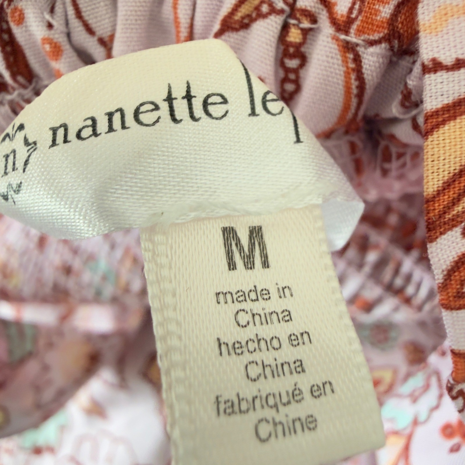 Nanette Lenore Medium Floral Patchwork Cottagecore Prairie Chic Hippie Dress