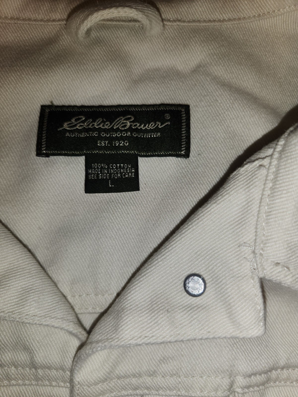Eddie Bauer Vintage Women’s Denim Jacket Size L