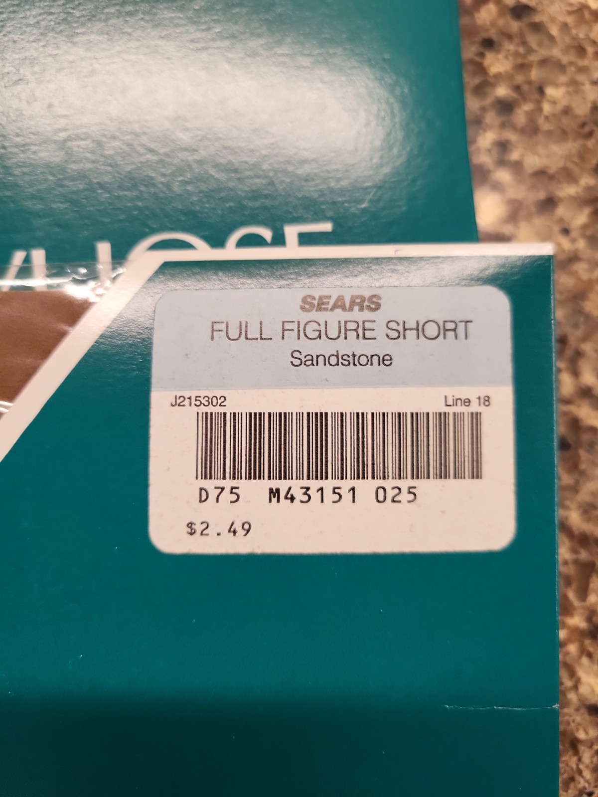 VTG Sears Hug Alon Day Sheer Pantyhose Full Figure Short Lot Of 6 Various Colors