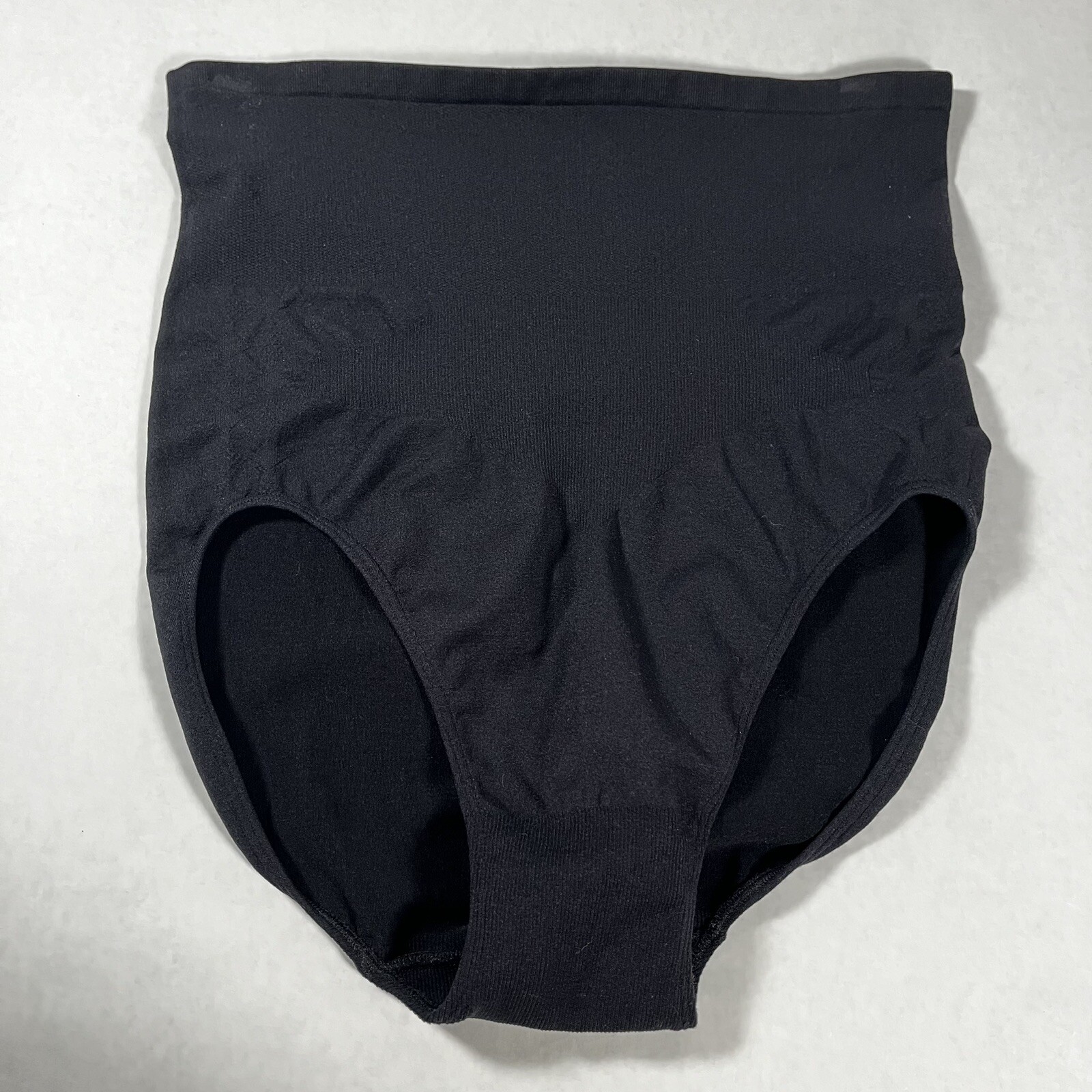 Plus Size Comfort Choice Black High Waist Shaper Pantie Size 4X