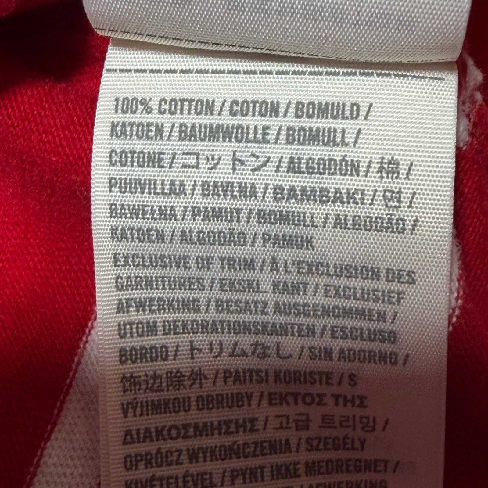 Vintage 2000s Red White Striped 100% Cotton Hollister Crew Neck Tee S