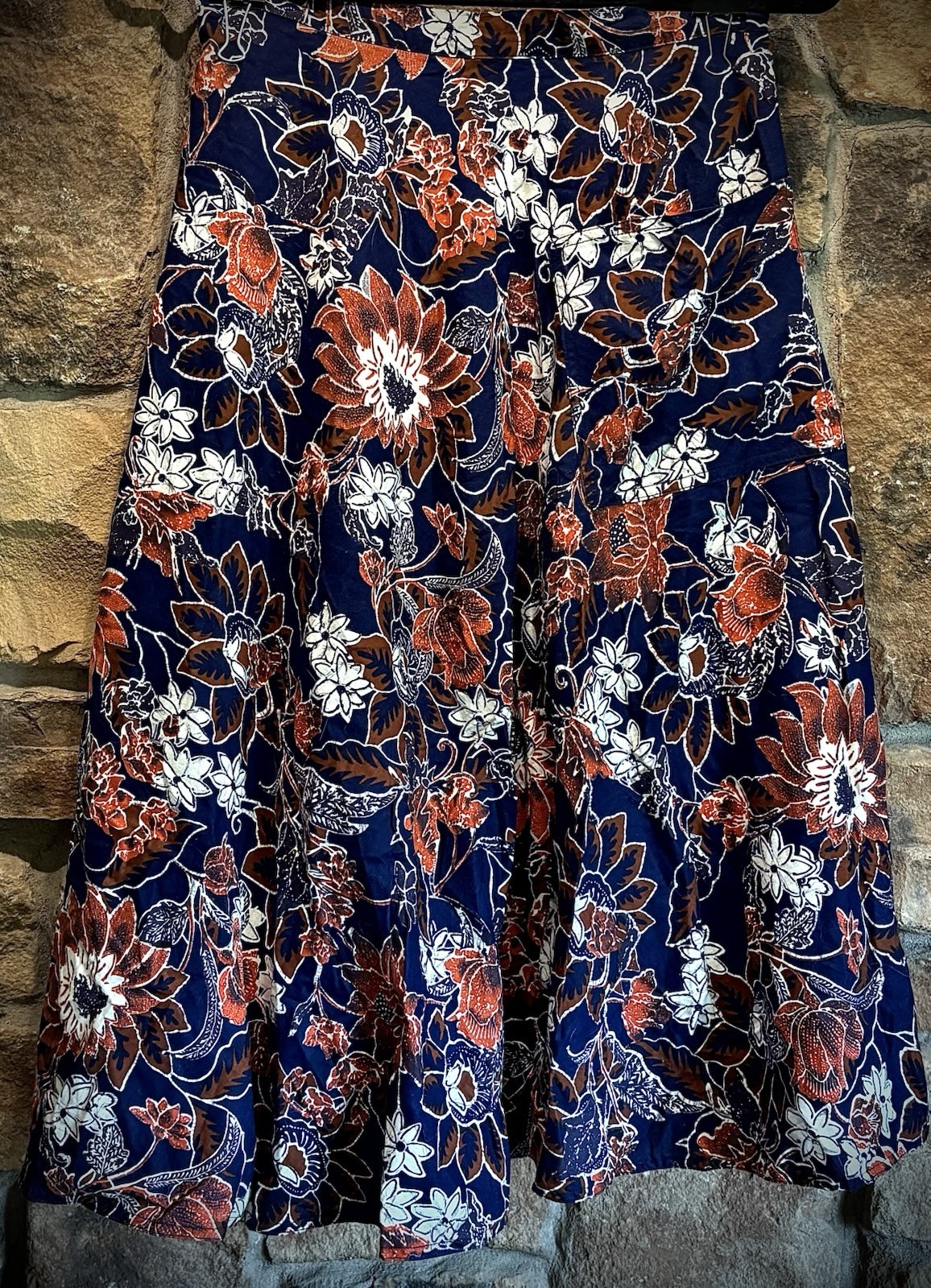 RARE! Vintage 1970’s Mr Hank Wrap Skirt, Womens Size L, Back Pocket