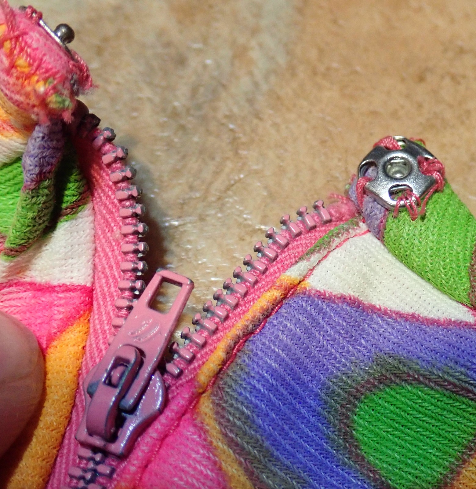 Vintage 60s Mod Psychedelic Geometric Hippie Flutter Sleeve Mini Dress XS Petite