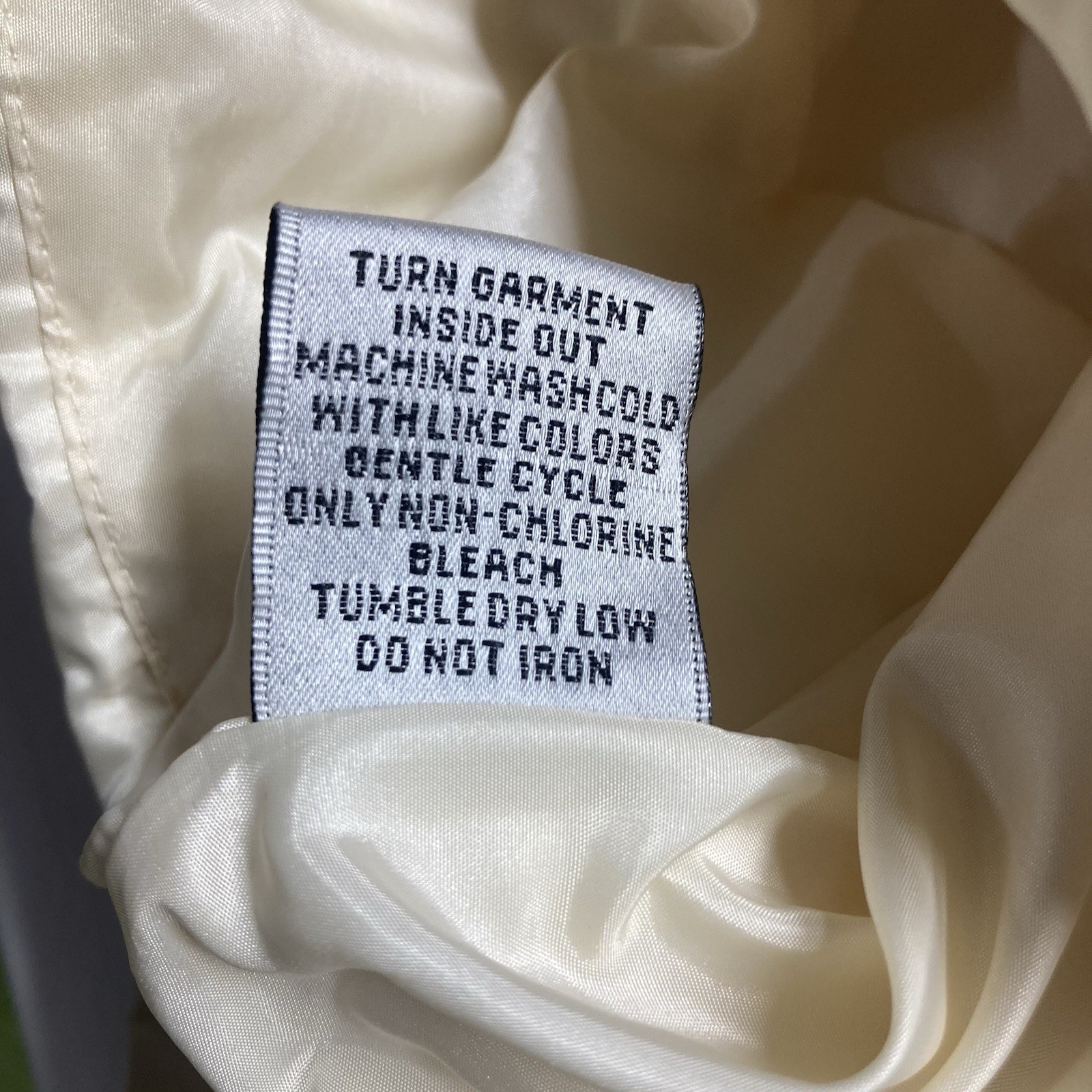 Puffer Belted Vest, 1X, Quilted, Talbots Brand, NWT, Vintage, Down Filled, Ivory