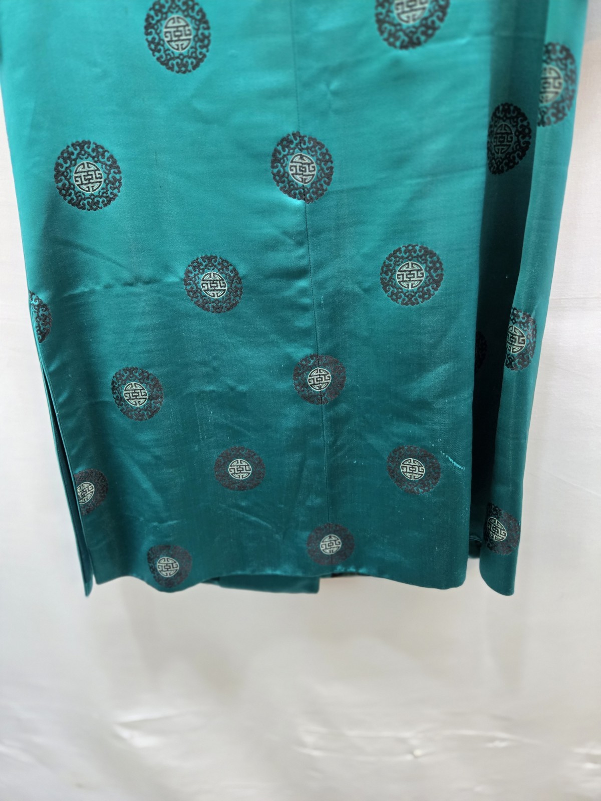 Vintage Ying Tai Ltd Peninsula Hotel Hong Kong Hilton Silk Robe Dressing Gown M