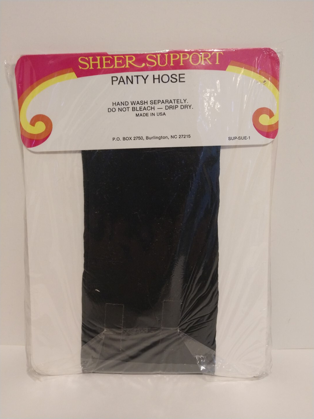 VTG Pantyhose Nylon Hosiery Stocking Mixed Lot of 6 Pair ~Tall Sizes Navy Silver