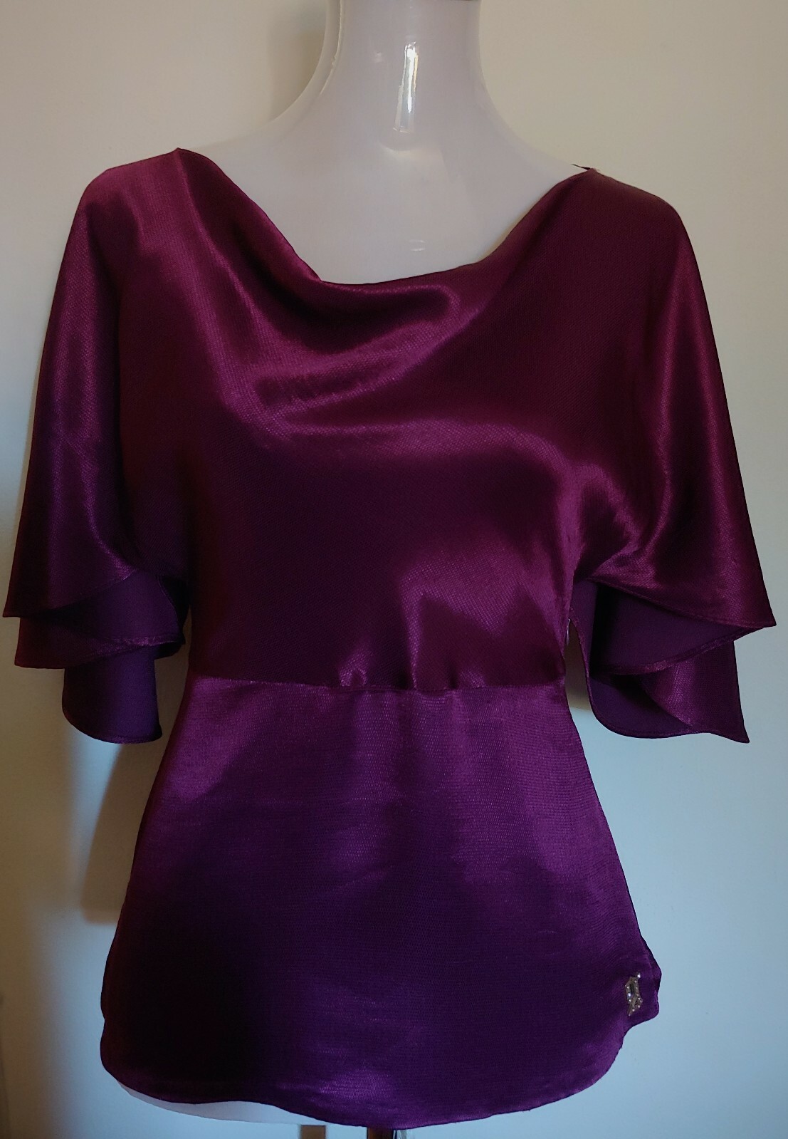 Vintage 90s woman GALLIANO blouse shirt size 26-40 jacket S/M made in Italy rare
