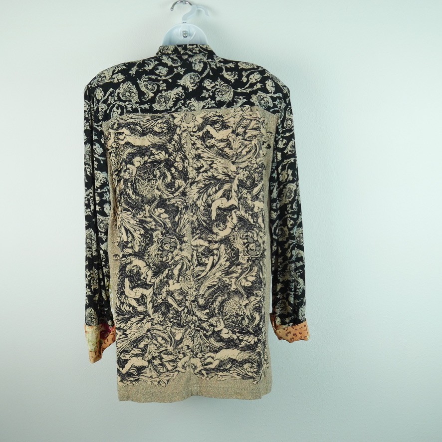 Vintage 90s Baroque Renaissance Jacket Blazer Art to Wear Romantic Size 10