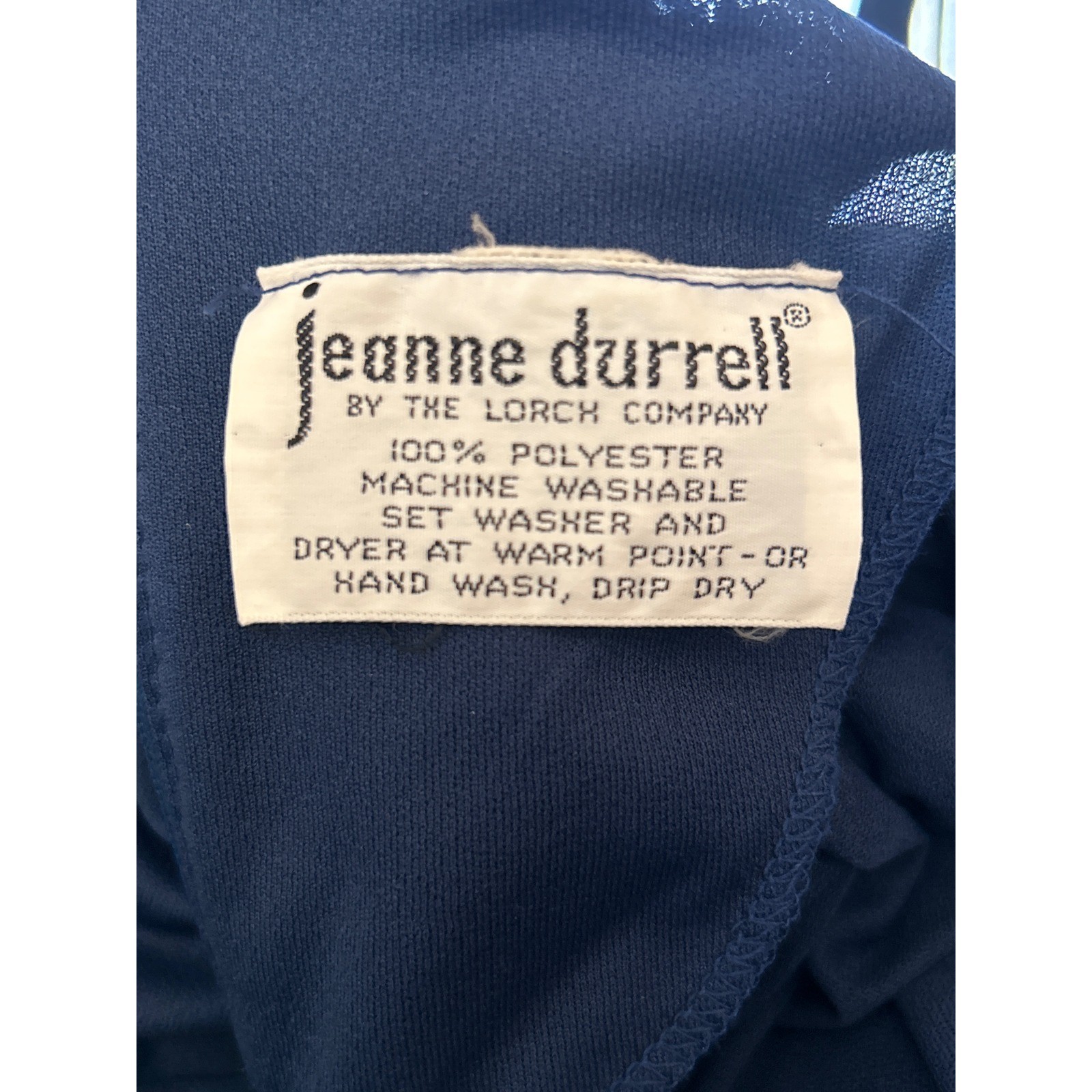 70s Jeanne Durrell Pleated Midi Dress Dark Academia Secretary Core