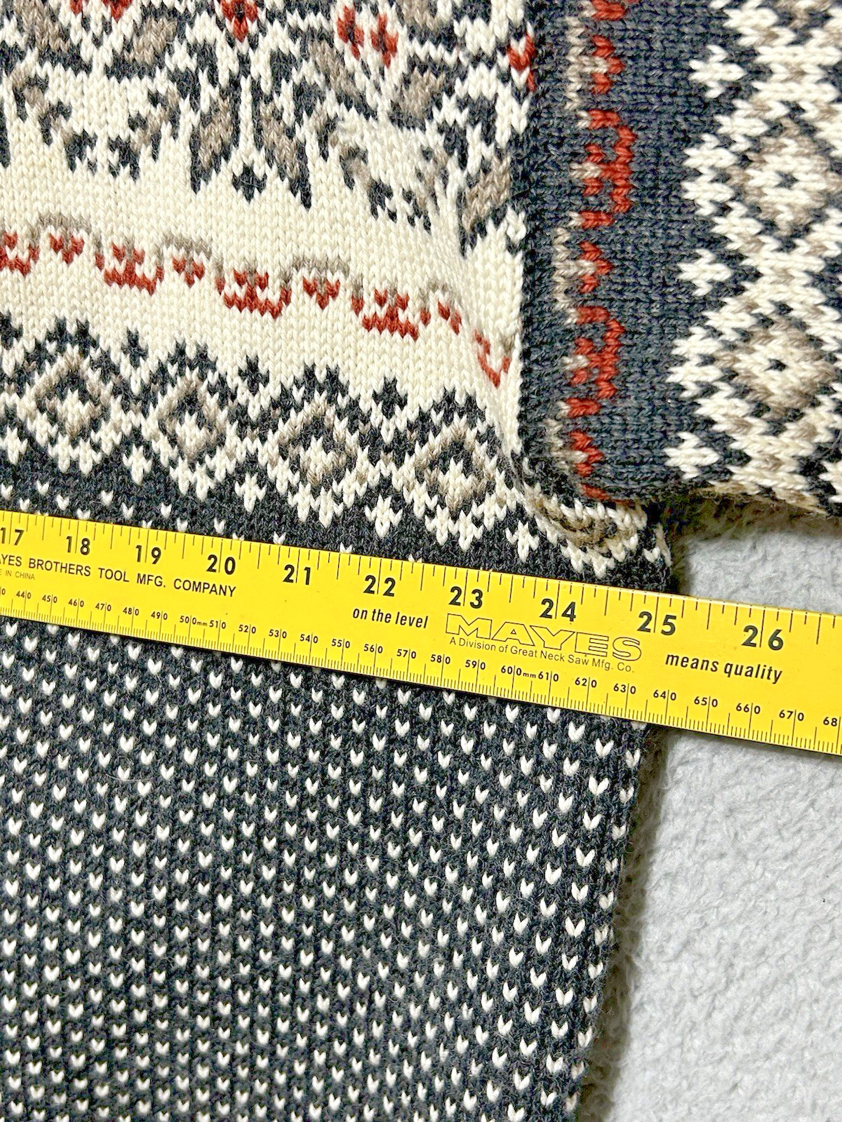 Vintage 80s Dale of Norway Cardigan Sz XL Nordic Fair Isle Snowflake Ski Sweater
