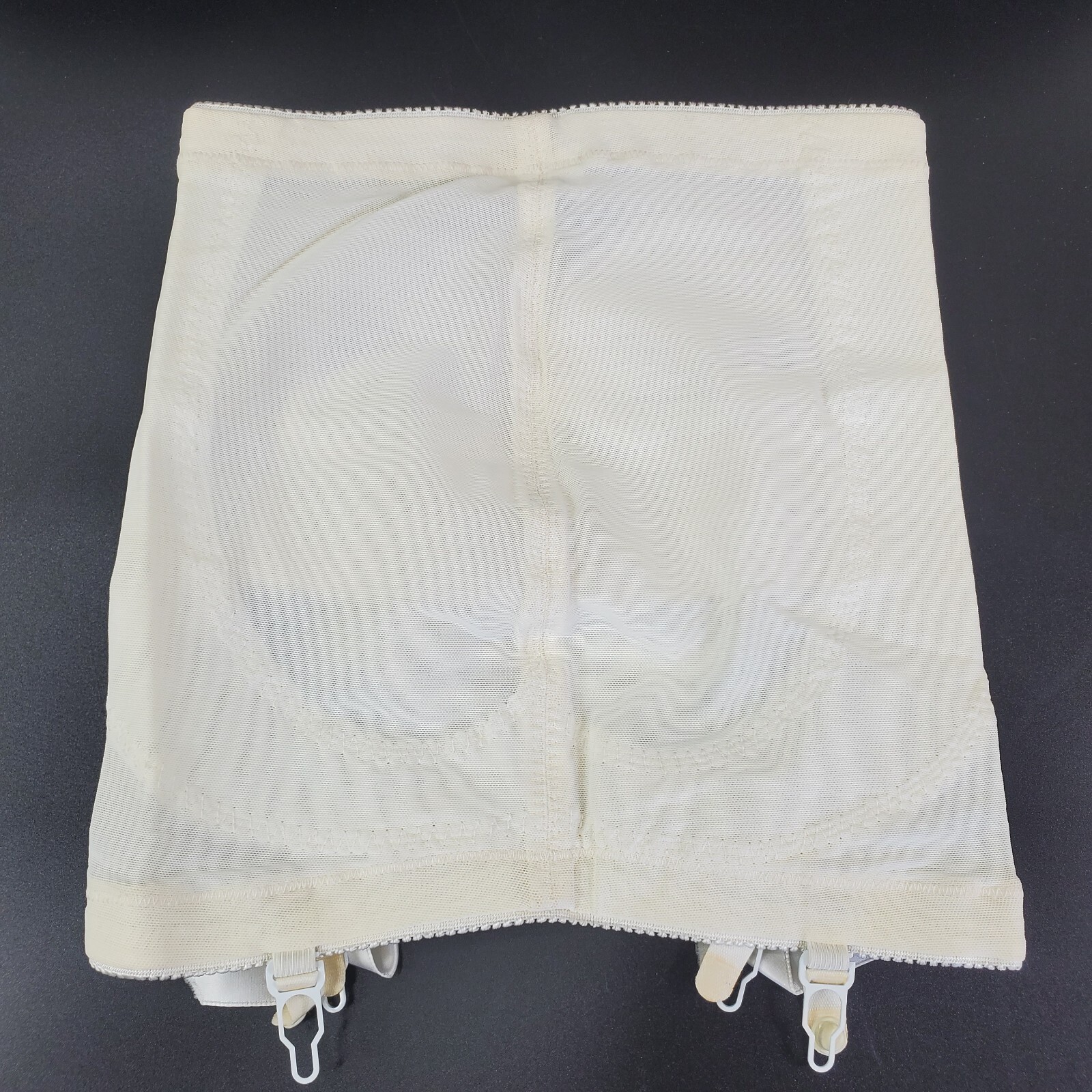 Vtg 60s Sculptress Figure Control Short Panty Girdle Clips Petite Sz 0 White NOS