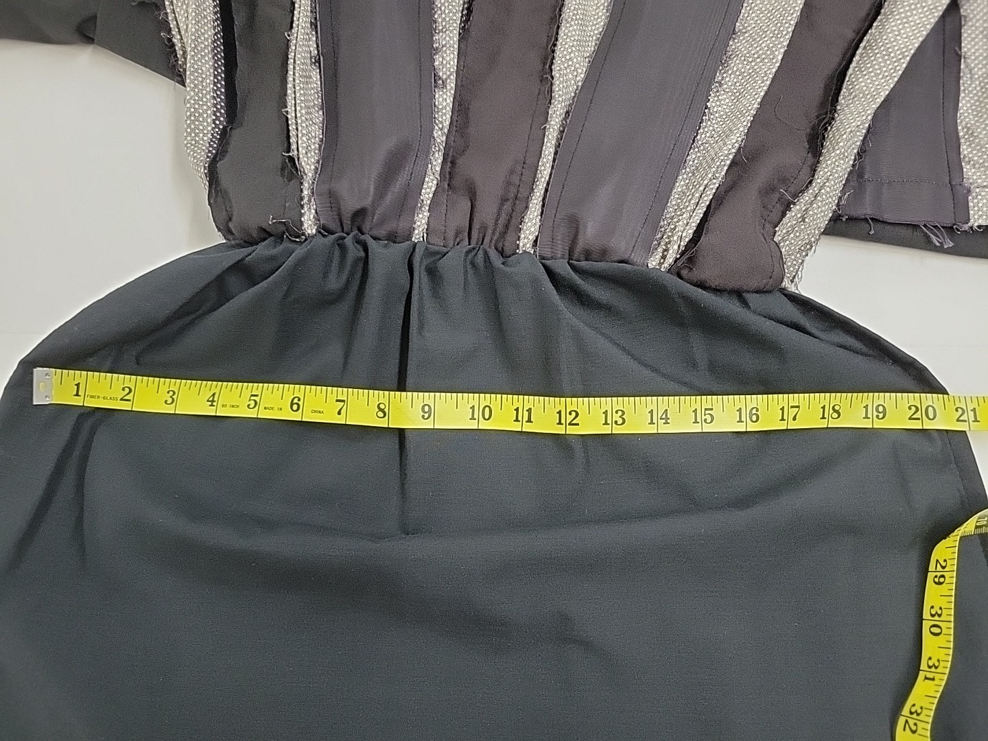 Vintage Mr. Hank Black Patch Butterly Garden Floral Boho Cottagecore Skirt