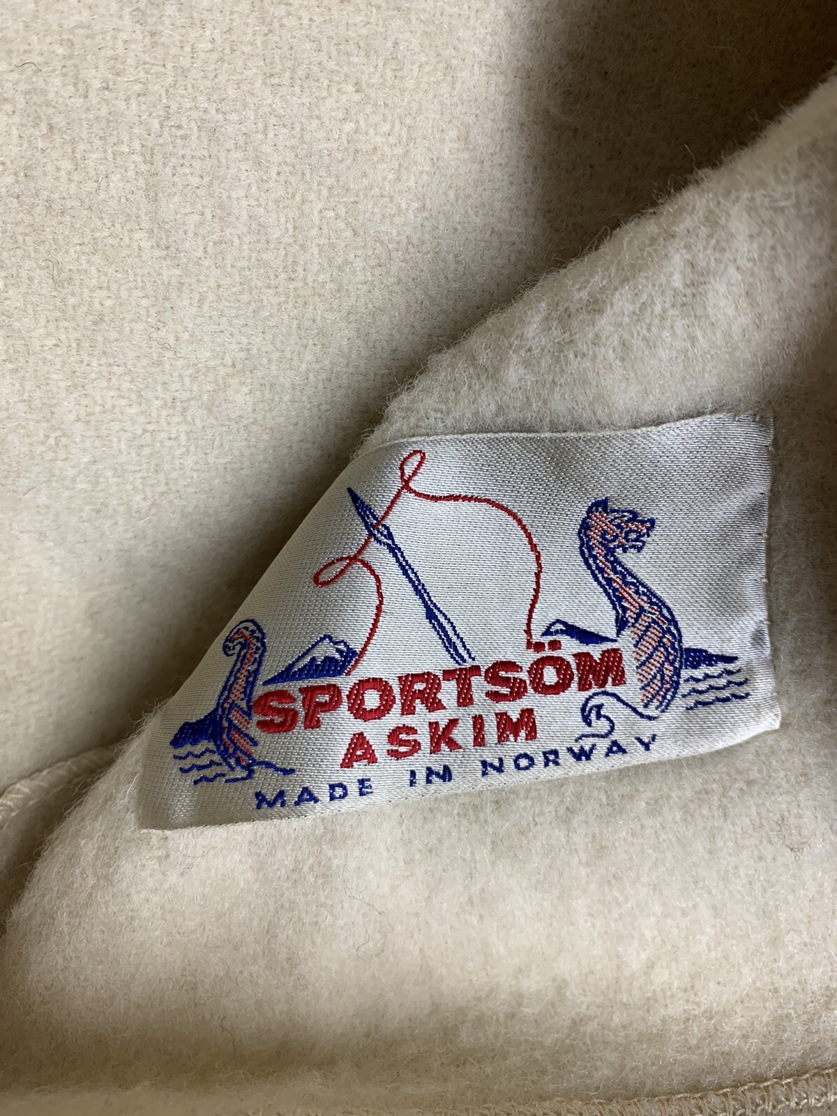 Vintage Sportsom Askim Sweater Made In Norway