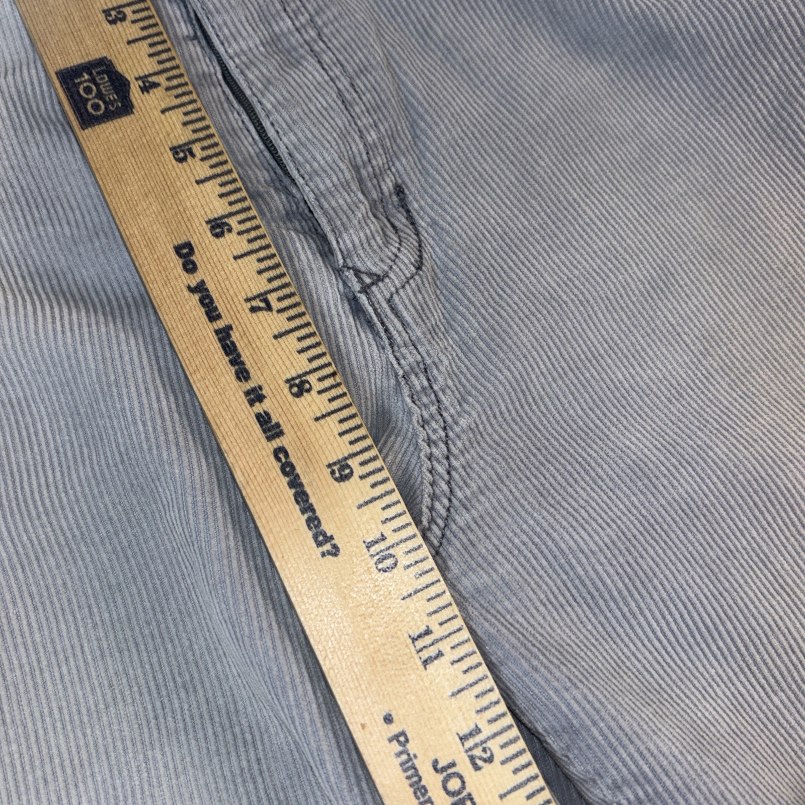 Vintage Late 80s Early 90s N’est-Ce Pas? Mushroom Embroidered Corduroy Pants