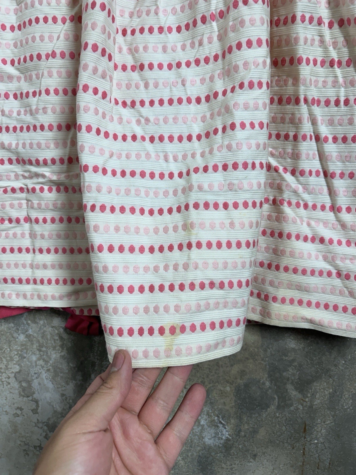 Vintage 50’s Pat Premo California Dot Cotton Dress Women’s Size 10