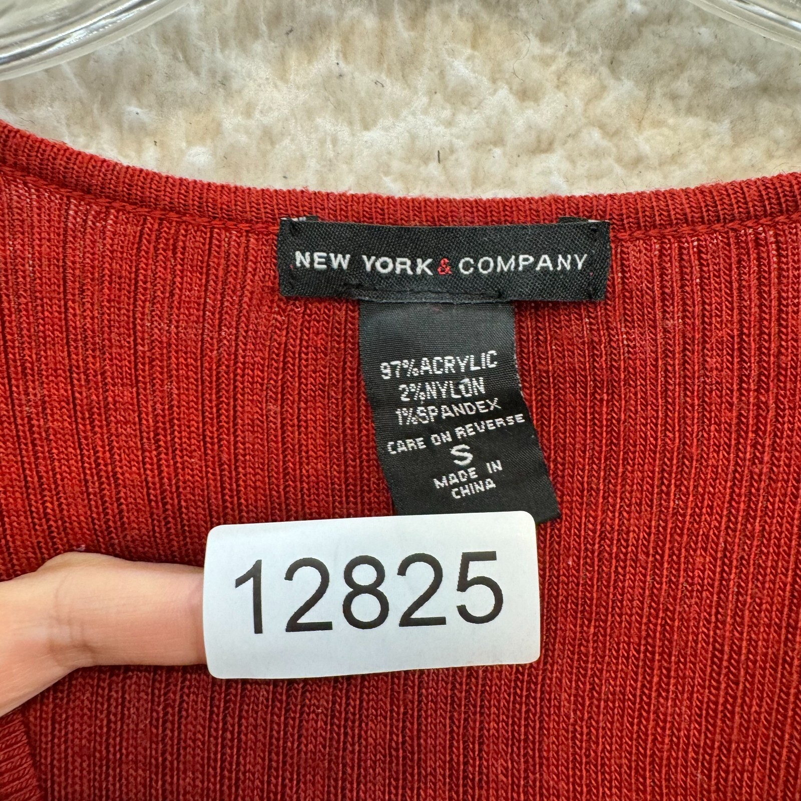 Y2K Vintage Top Small Medium Red Knit Long Sleeve Bella Swan Boho Fairy Grunge