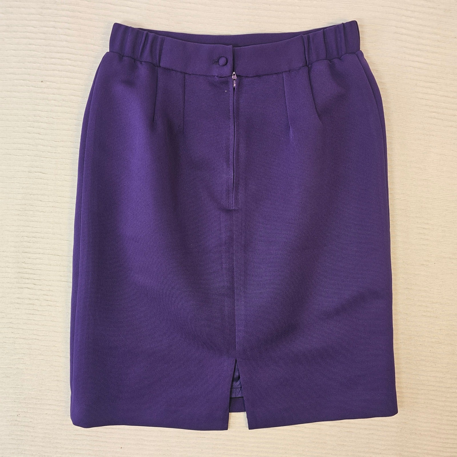 Digna Yero Vintage Purple 2 Piece Skirt Set Lace Top Mini Skirt Made in USA 10