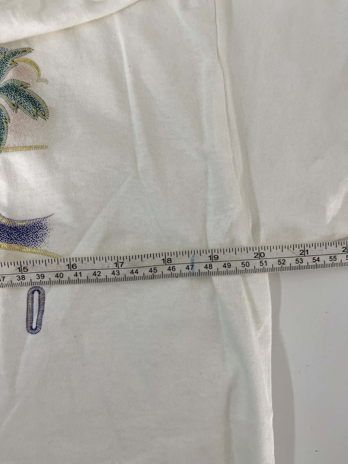 NOS Delta Pro Weight T Shirt Sz Large San Diego CA Short Sleeve Palm Trees