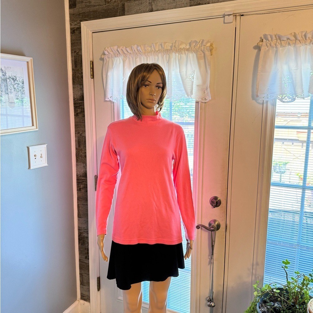 Vintage Club Classics Mock Neck Turtleneck SZ SM