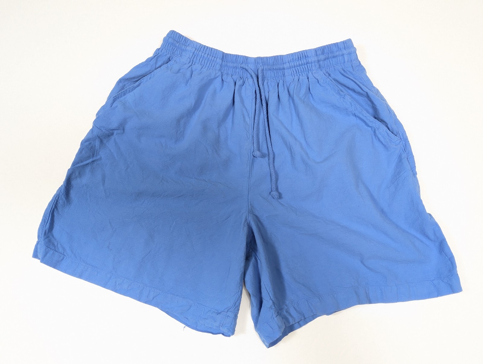 Lot 2 Women Shorts Medium L Erika Blue Toledo Yellow Vintage Mixed Sizes M L