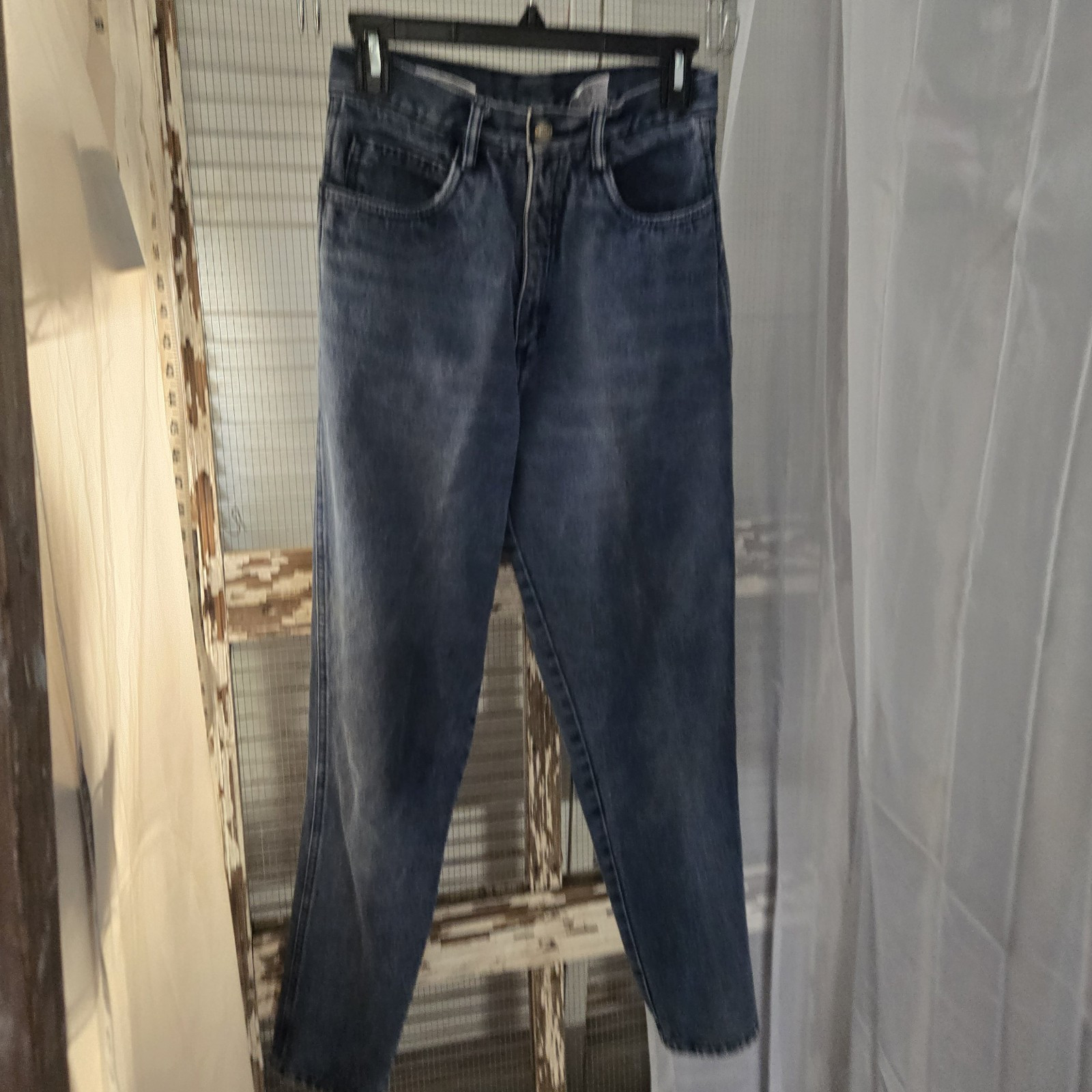 VINTAGE Rio by Stephen Mardon Womens 9 Mom Jeans High Waist Y2K Tapered 100% Cot